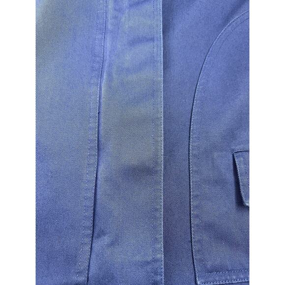 Vintage Blue MG JCPenney Jacket Zip Up Cinch Size 11/12 - Picture 14 of 14